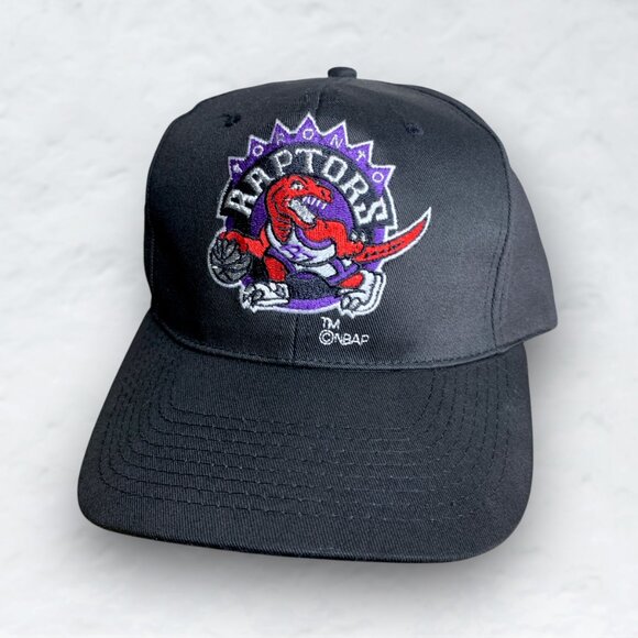 Vintage Toronto Raptors NBA "First Pick Sports" Basketball Snapback Hat Cap - Picture 2 of 5